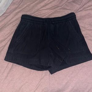 Black athleta shorts